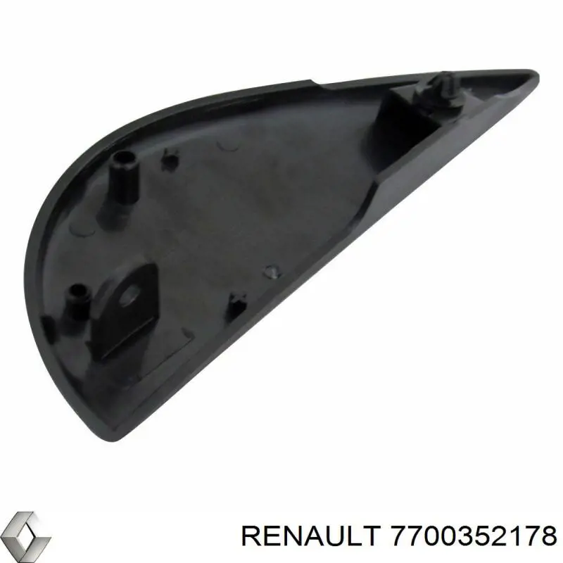 7700352178 Renault (RVI) Placa sobreposta externa dianteira direita de suporte de carroçaria
