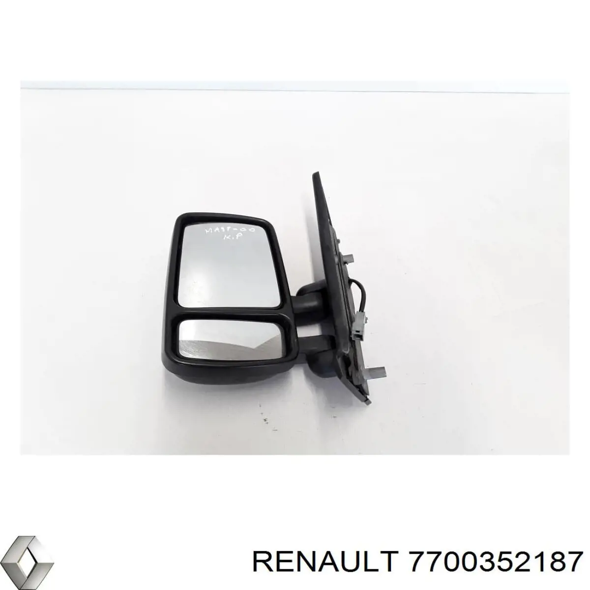7700352187 Renault (RVI) Espelho de retrovisão esquerdo