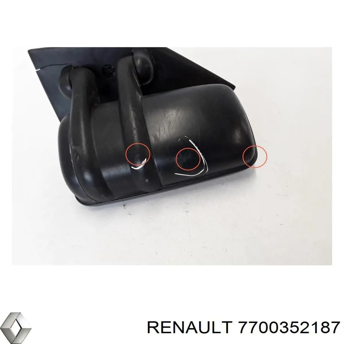 Espelho de retrovisão esquerdo Renault (RVI) 7700352187 preço, a partir de 89,71 USD