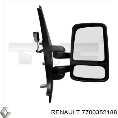 Compre 7700352188 Renault (RVI) Espelho de retrovisão direito