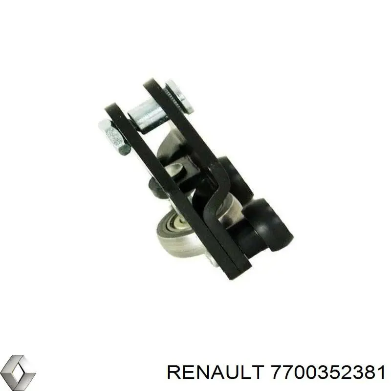 Compre 7700352381 Renault (RVI) Rolo direito inferior da porta lateral (deslizante)