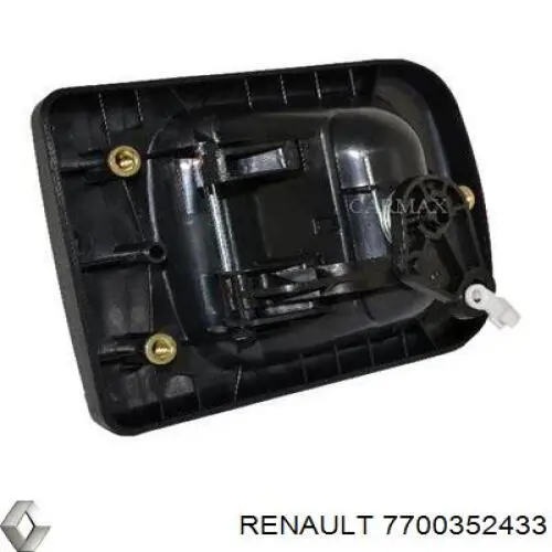 7700352433 Renault (RVI) Maçaneta direita externa da porta traseira (batente)