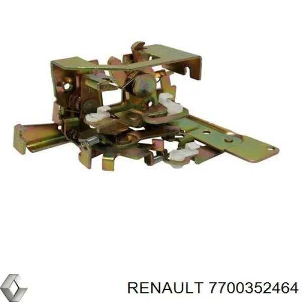 Compre 7700352464 Renault (RVI) Fecho da porta traseira direita batente