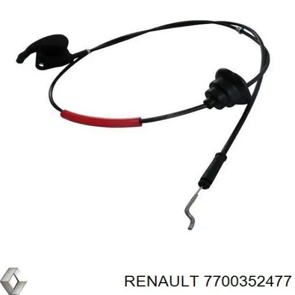 Cabo de abertura da capota Renault (RVI) 7700352477 preço, a partir de 34,37 USD