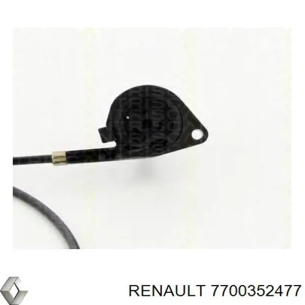 Compre 7700352477 Renault (RVI) Cabo de abertura da capota