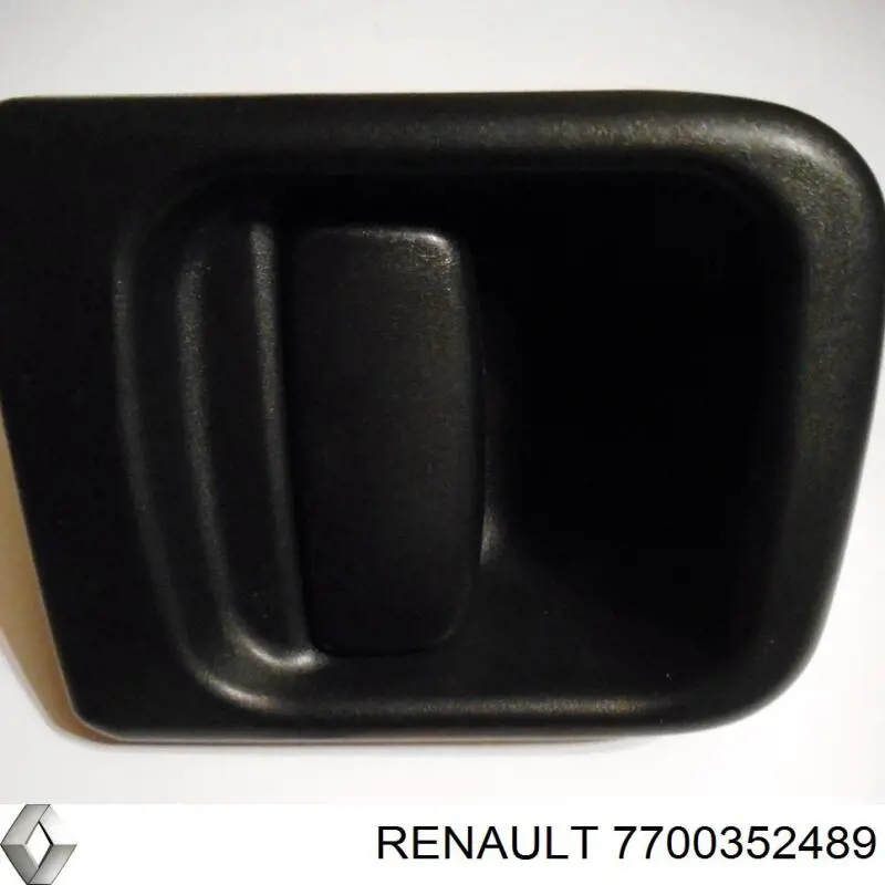 Compre 7700352489 Renault (RVI) Maçaneta externa dianteira/traseira da porta direita