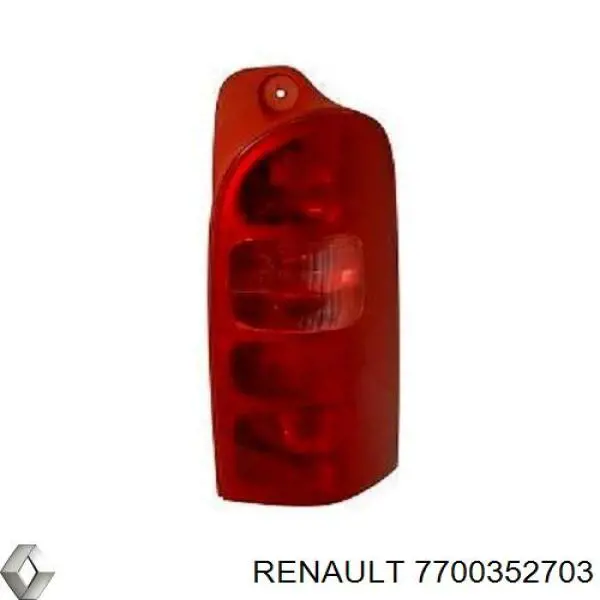 Lanterna traseira direita Renault (RVI) 7700352703 preço, a partir de 99,51 USD