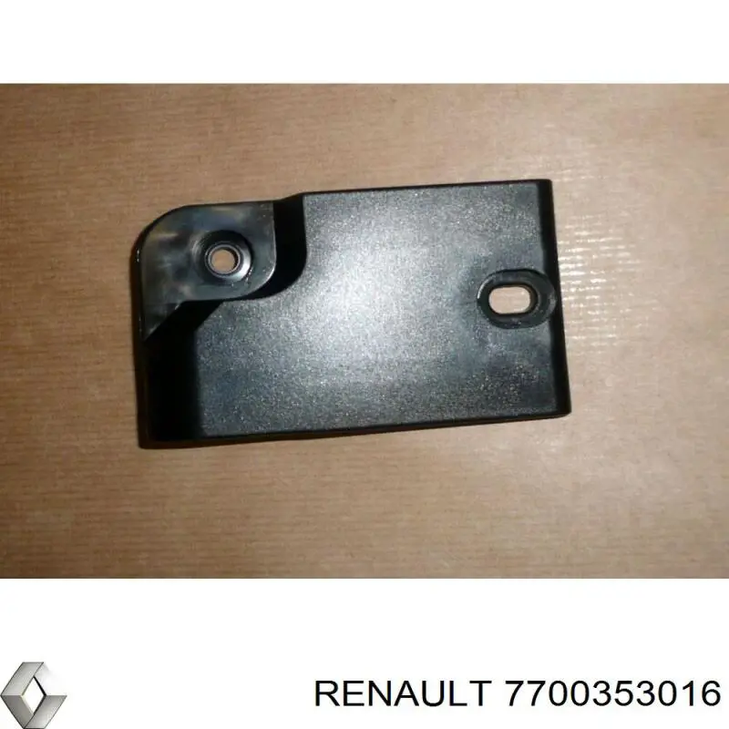 Compre 7700353016 Renault (RVI) Barra da porta traseira batente inferior