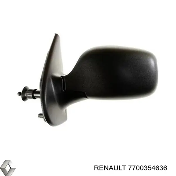 Espelho de retrovisão esquerdo 7700354636 Renault (RVI)