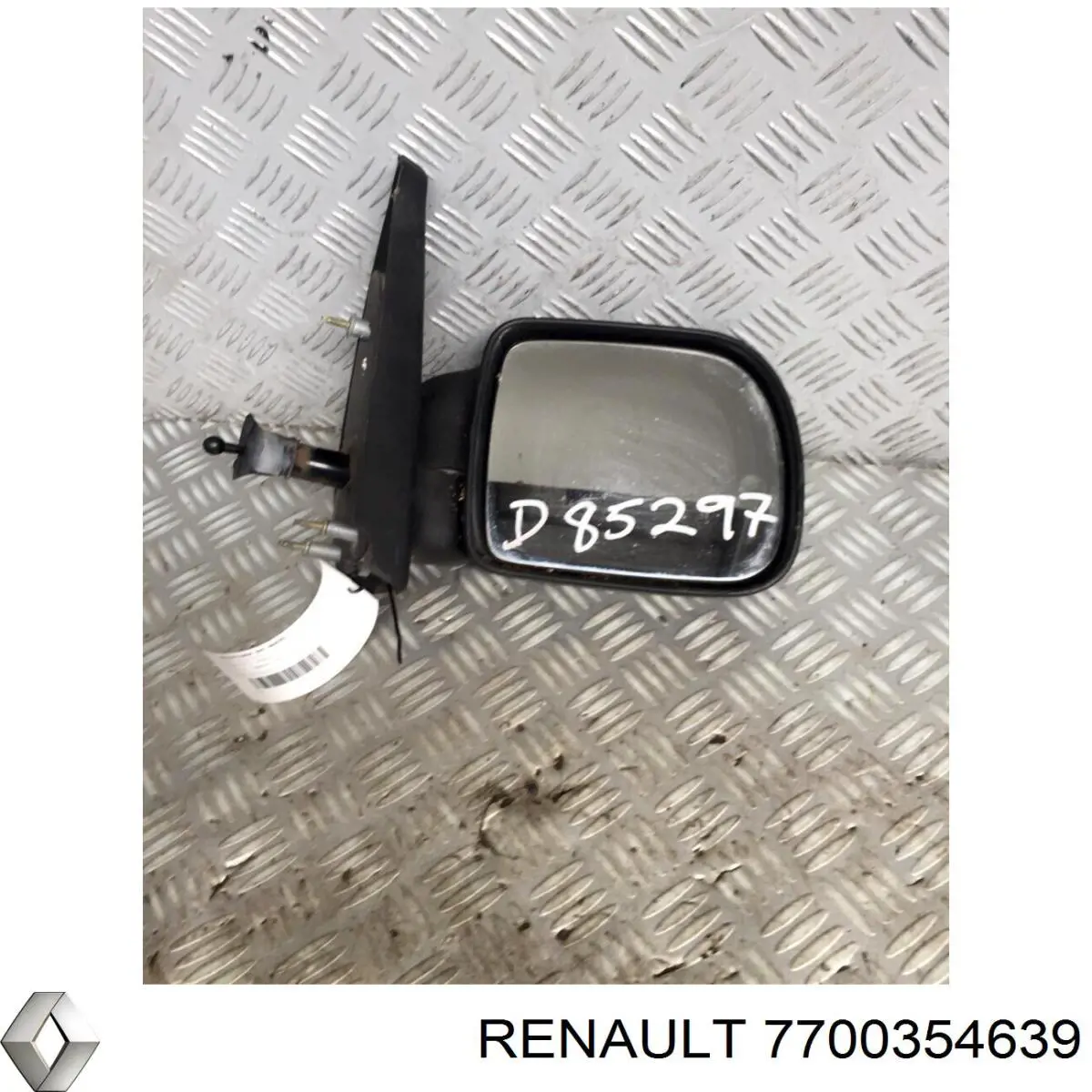 7700354639 Renault (RVI) Espelho de retrovisão direito