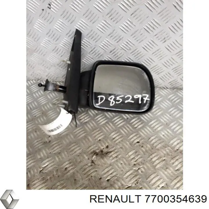 Compre 7700354639 Renault (RVI) Espelho de retrovisão direito