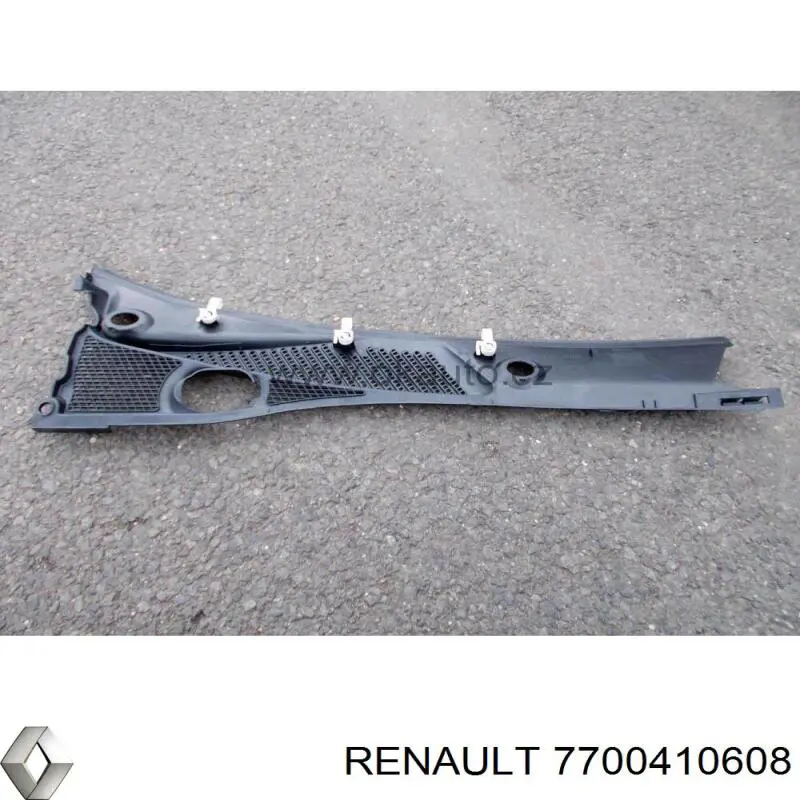 7700410608 Renault (RVI) Grelha esquerda de limpadores de pára-brisa
