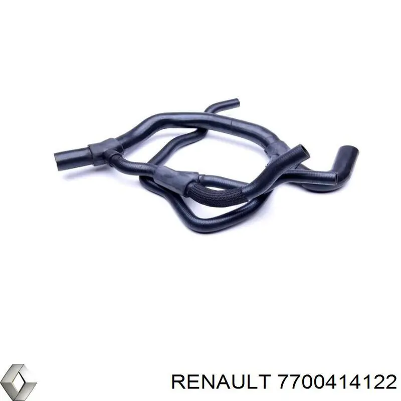 Compre 7700414122 Renault (RVI) Mangueira (cano derivado) inferior do radiador de esfriamento