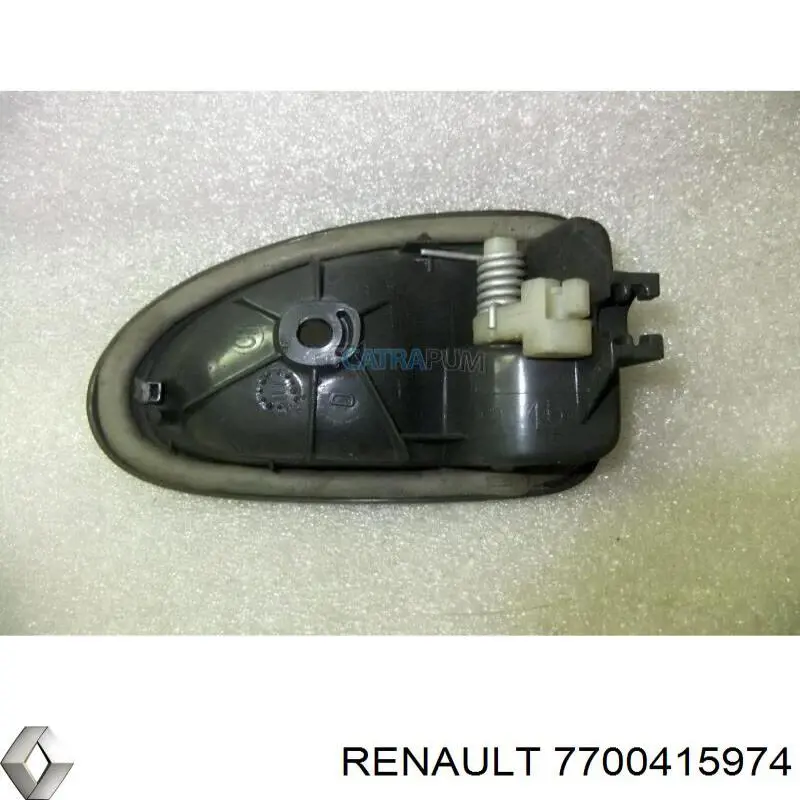 Maçaneta interna dianteira/traseira da porta esquerda Renault (RVI) 7700415974 preço, a partir de 23,84 USD