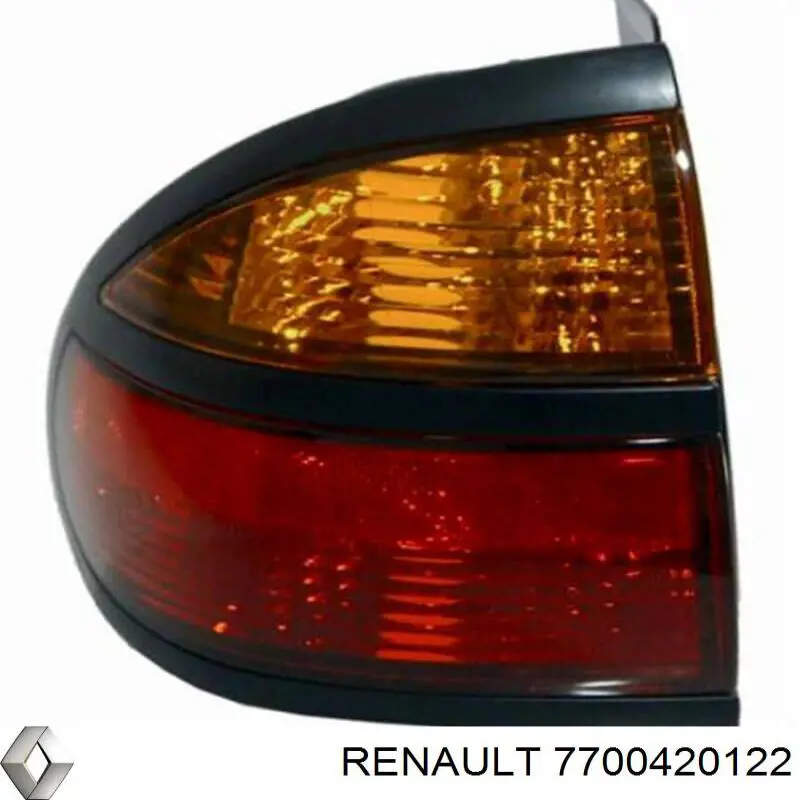 Compre 7700420122 Renault (RVI) Lanterna traseira esquerda