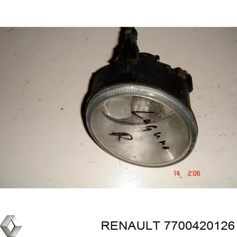7700420126 Renault (RVI) Luzes de nevoeiro esquerdas