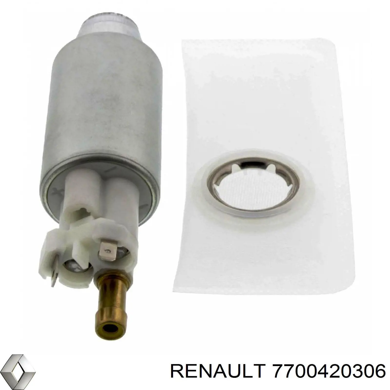 7700420306 Renault (RVI) Módulo de bomba de combustível com sensor do nível de combustível