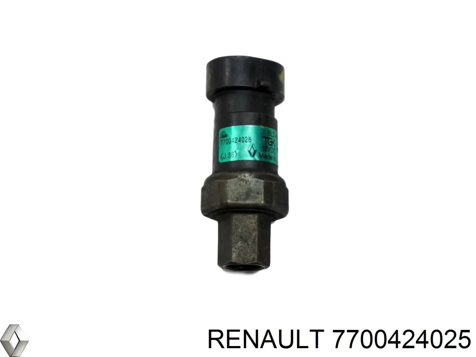 7700424025 Renault (RVI) Sensor de pressão absoluta de aparelho de ar condicionado
