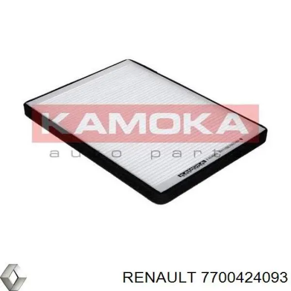 Filtro de salão 7700424093 Renault (RVI)