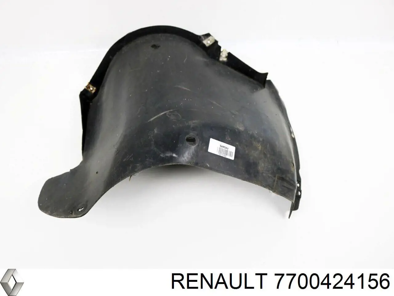 Compre 7700424157 Renault (RVI) Guarda-barras direito traseiro do pára-lama dianteiro