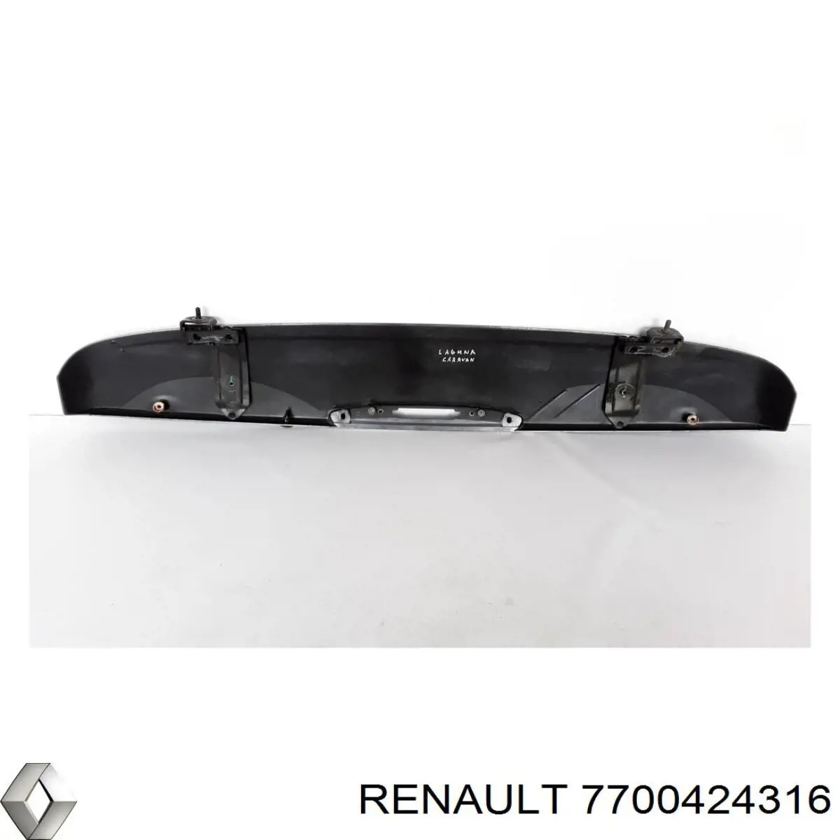 7700424316 Renault (RVI) Spoiler de porta-malas (de 3ª/5ª porta traseira)