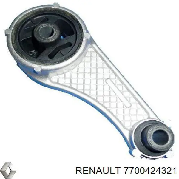 7700424321 Renault (RVI) Coxim (suporte) traseiro de motor