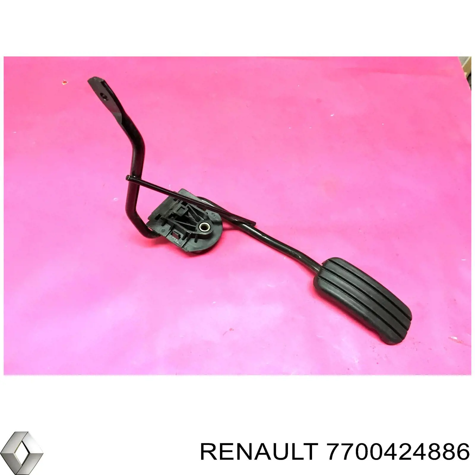 Compre 7700424886 Renault (RVI) Cabo/pedal de gás (de acelerador)