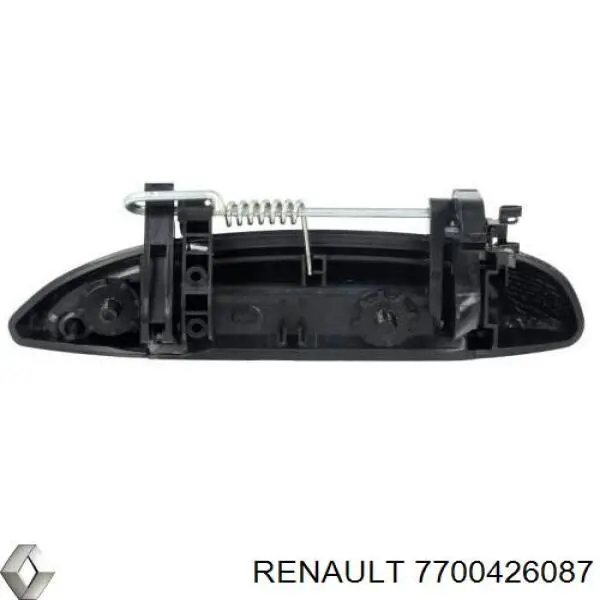 7700426087 Renault (RVI) Maçaneta externa dianteira/traseira da porta direita