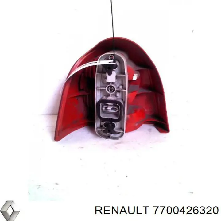 7700426320 Renault (RVI) Lanterna traseira direita externa