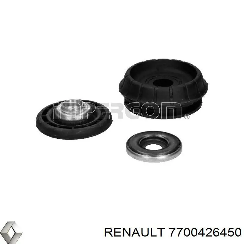 Suporte de amortecedor dianteiro 7700426450 Renault (RVI)