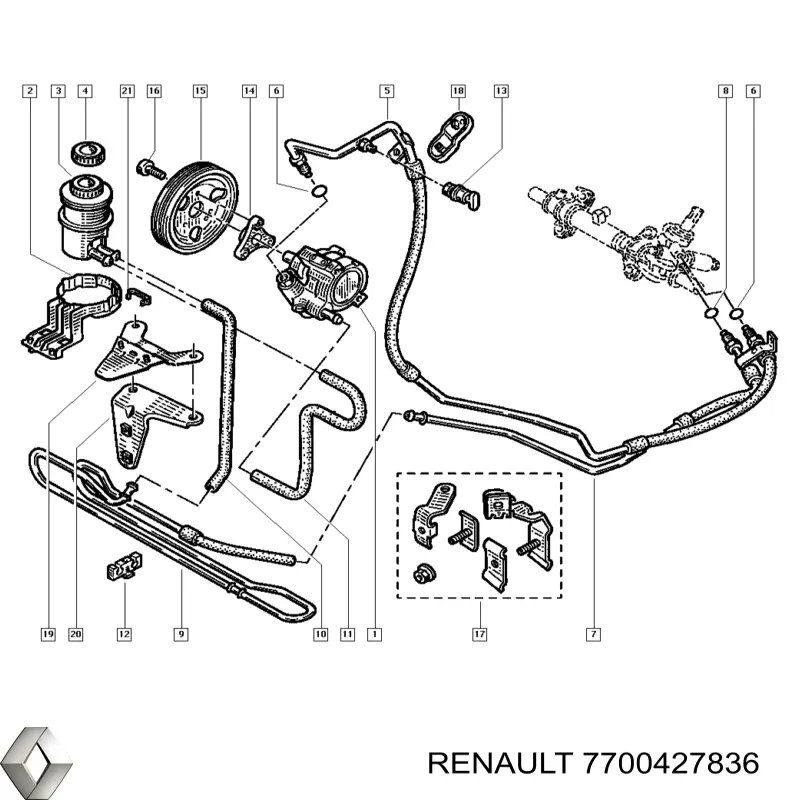 7700427836 Renault (RVI) 