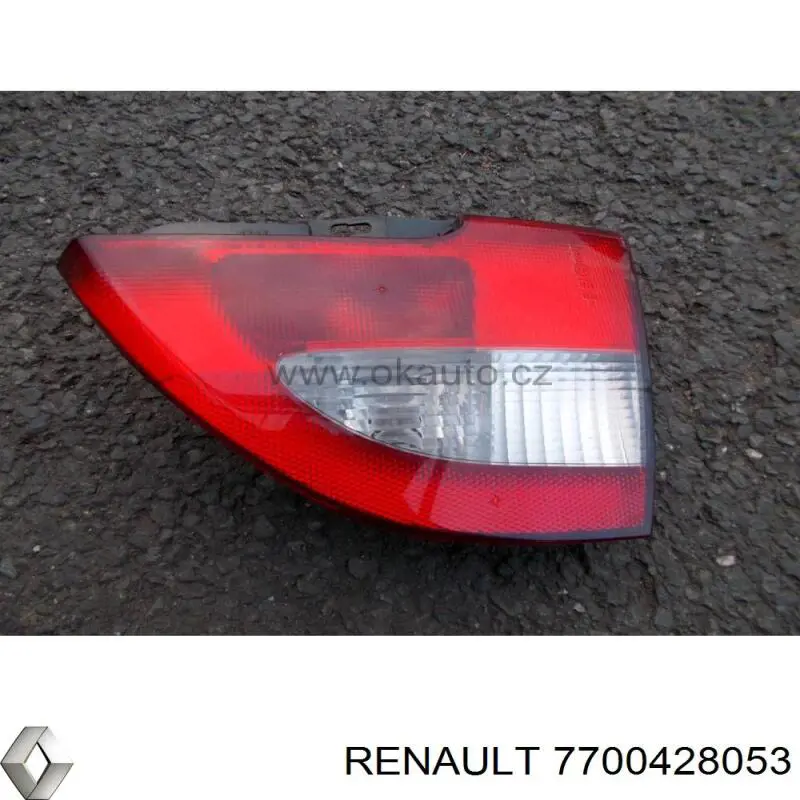 Lanterna traseira direita interna Renault (RVI) 7700428053 preço, a partir de 31,39 USD