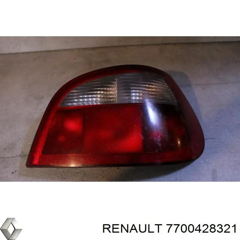 Lanterna traseira direita Renault (RVI) 7700428321 preço, a partir de 39,16 USD