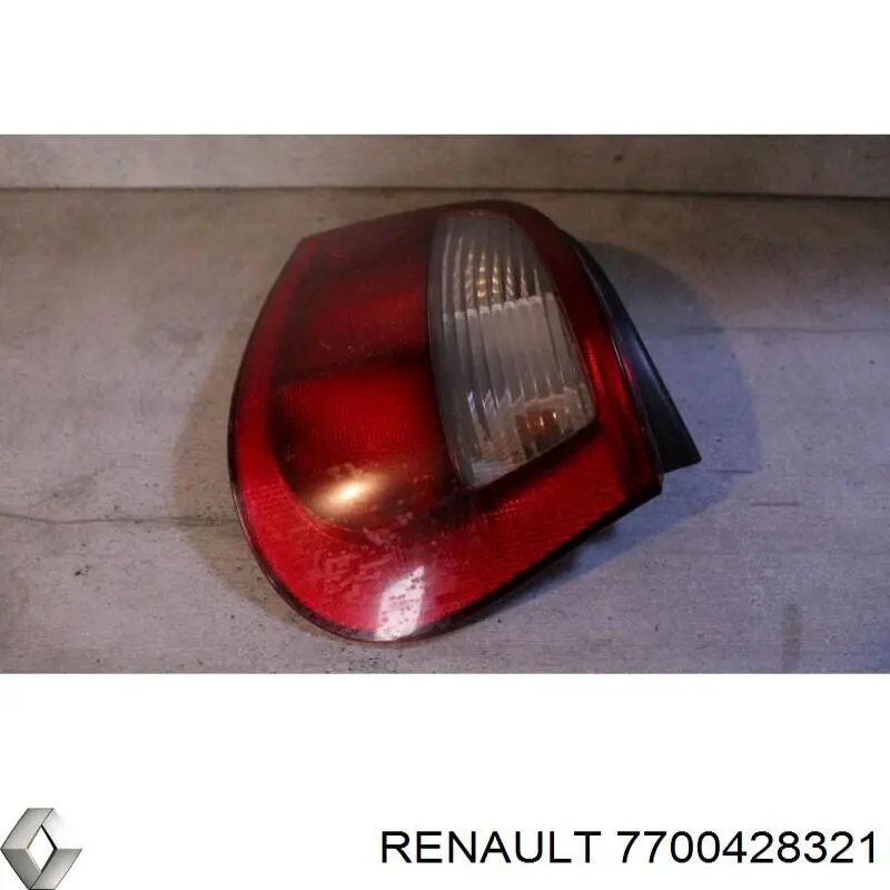 Compre 7700428321 Renault (RVI) Lanterna traseira direita