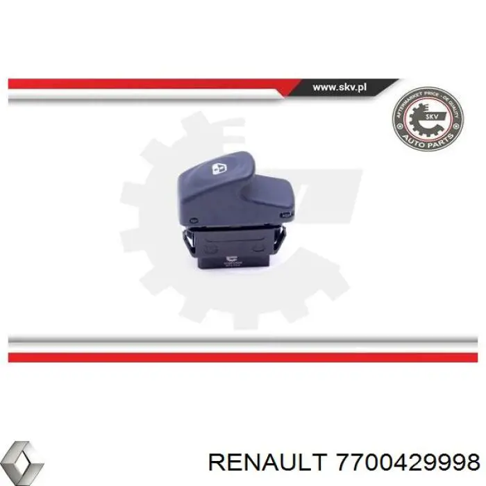 5145106A2 Sidat Botão dianteiro esquerdo de ativação de motor de acionamento de vidro