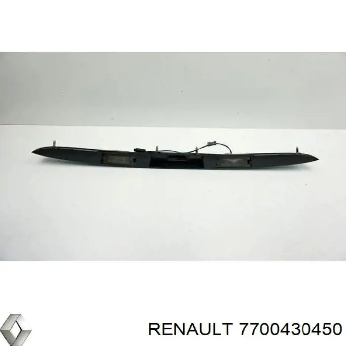 7700430450 Renault (RVI) Lanterna da luz de fundo de matrícula traseira
