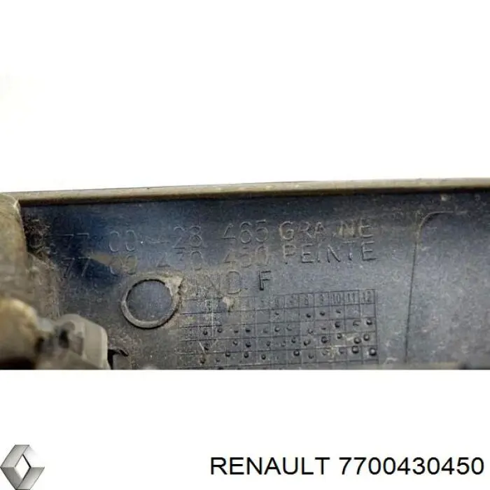 Lanterna da luz de fundo de matrícula traseira Renault (RVI) 7700430450 preço, a partir de 46,05 USD