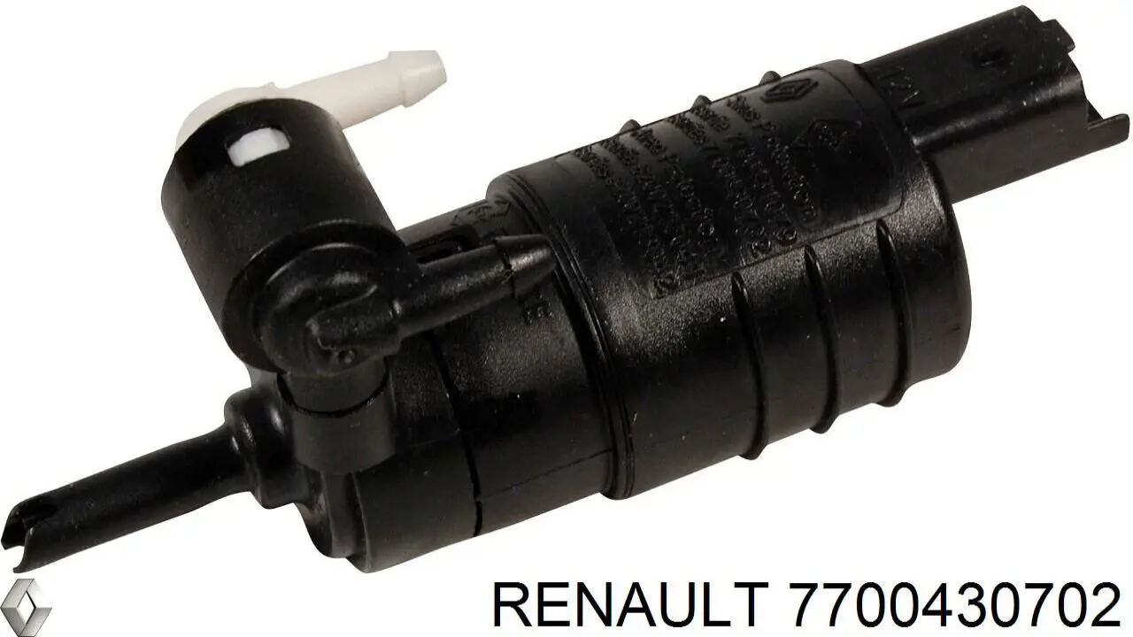 Compre 7700430702 Renault (RVI) Bomba de motor de fluido para lavador de vidro dianteiro/traseiro