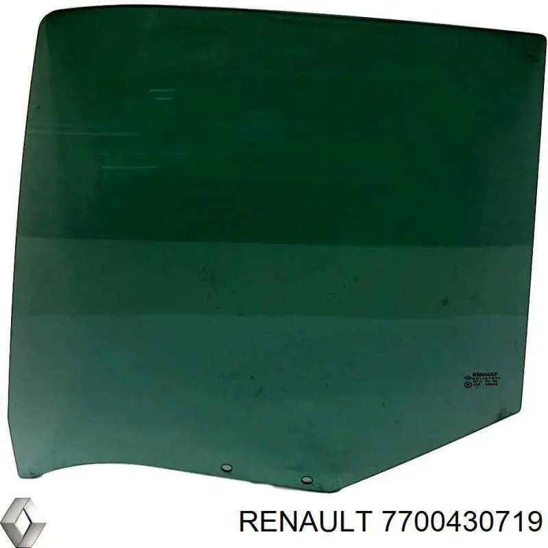 7700430719 Renault (RVI) Vidro da porta traseira esquerda