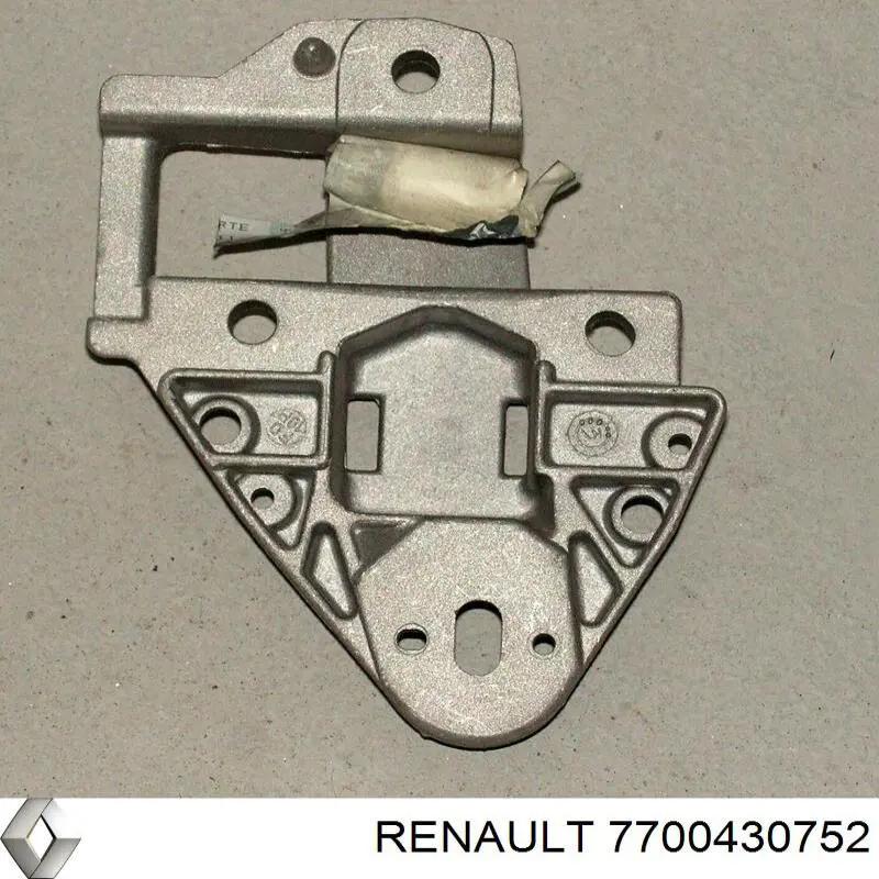 7700430752 Renault (RVI) Consola de coxim (apoio) direita de motor
