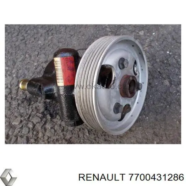 7700431286 Renault (RVI) Bomba da Direção hidrâulica assistida