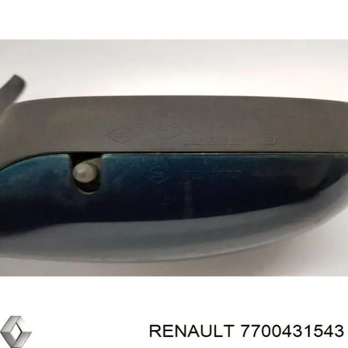 7700431543 Renault (RVI) Espelho de retrovisão direito