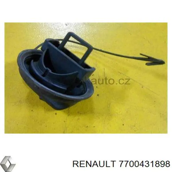 7700431898 Renault (RVI) Tampa (tampão) do tanque de combustível