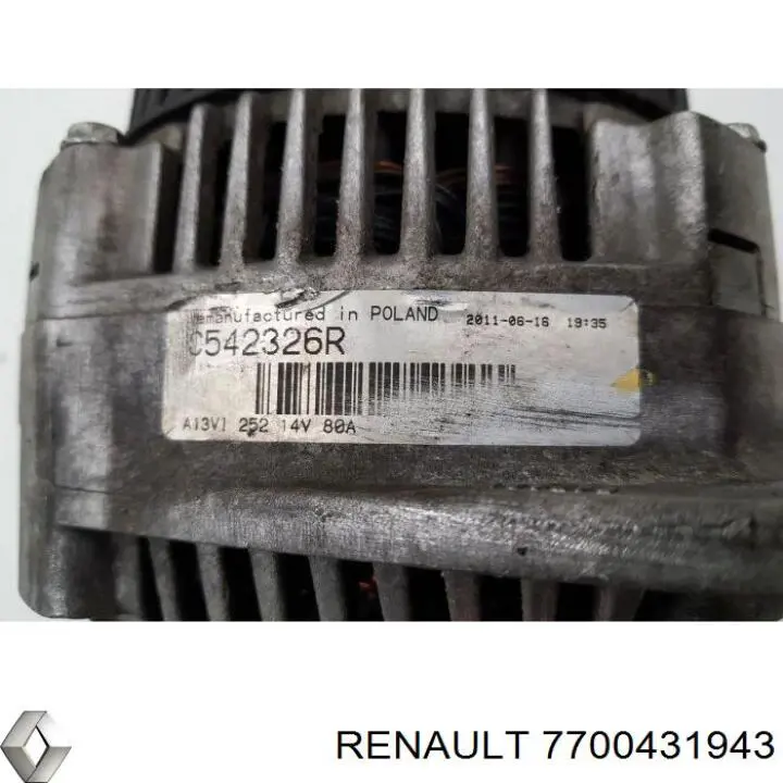 7700431943 Renault (RVI) Gerador