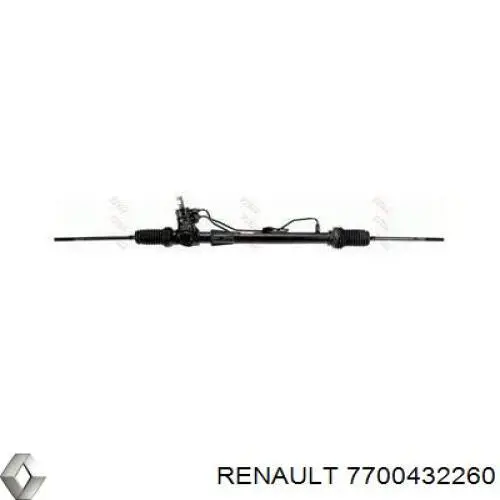 7700432260 Renault (RVI) Cremalheira da direção