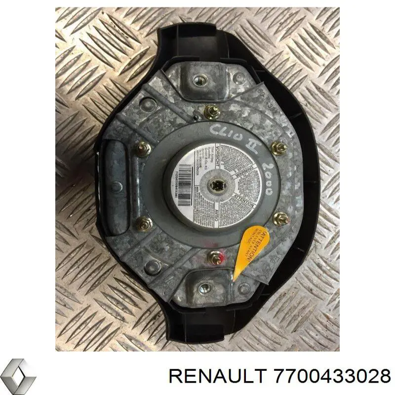 Compre 7700433028 Renault (RVI) Cinto de segurança (AIRBAG) de condutor