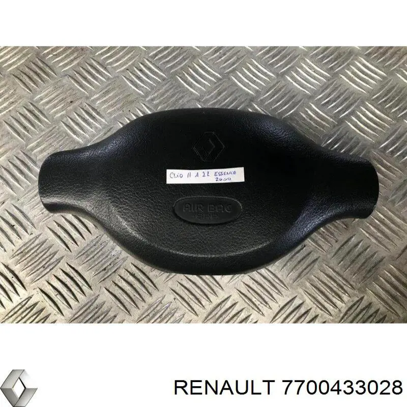 7700433028 Renault (RVI) Cinto de segurança (AIRBAG) de condutor