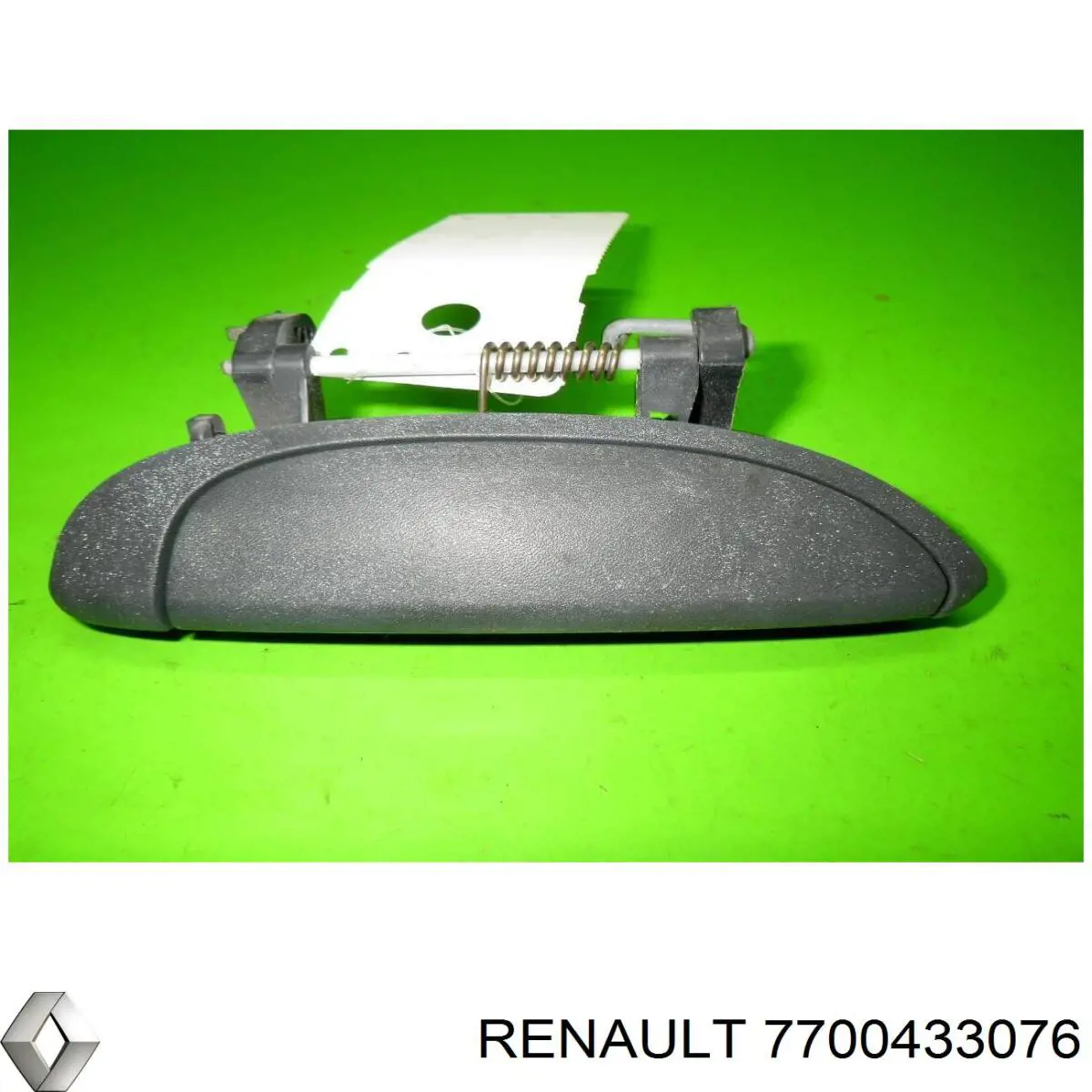 Compre 7700433076 Renault (RVI) Maçaneta externa dianteira/traseira da porta direita