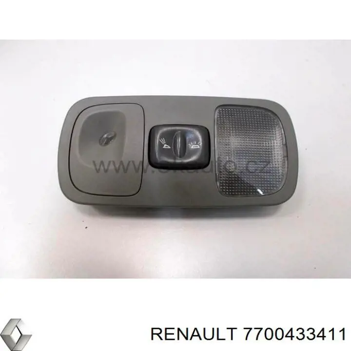 7700433411 Renault (RVI) Quebra-luz de iluminação de salão (de cabina)