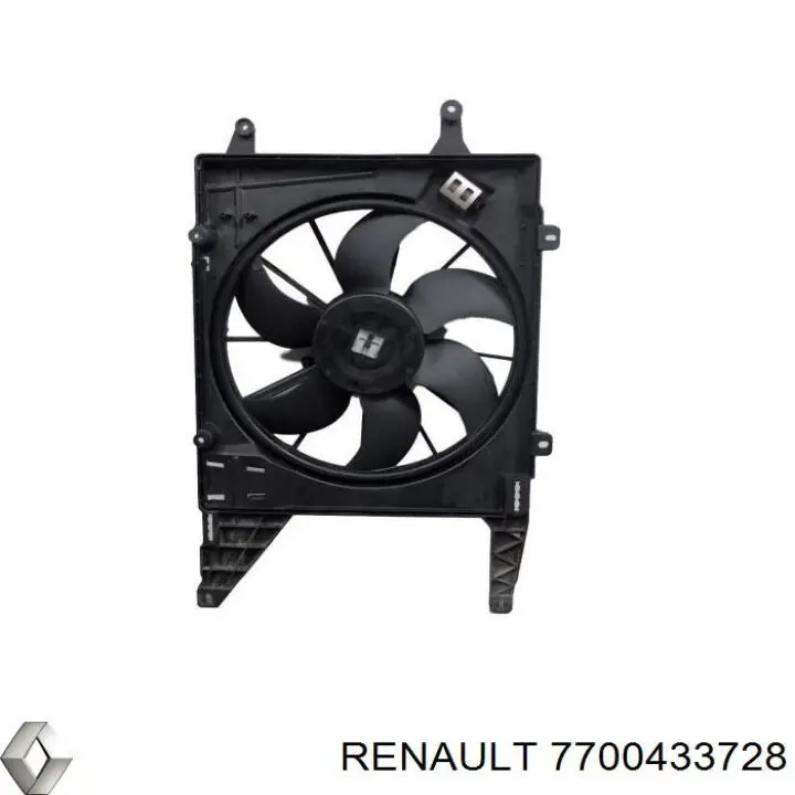 Compre 7700433728 Renault (RVI) Difusor do radiador de esfriamento